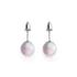 Rainbow White | .925 Sterling Silver | Mermaid Glass Stud Earrings